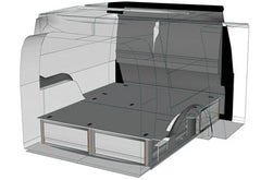 RAFT AUTO FLOOR UP VOLKSWAGEN CADDY CARGO 2021