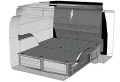RAFT AUTO FLOOR UP VOLKSWAGEN CADDY CARGO 2021