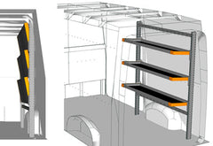 RAFT AUTO LIGHT SHELF VOLKSWAGEN CRAFTER 2017