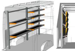 RAFT AUTO LIGHT SHELF VOLKSWAGEN CRAFTER 2017