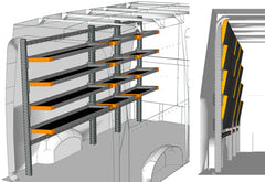 RAFT AUTO LIGHT SHELF VOLKSWAGEN CRAFTER 2017