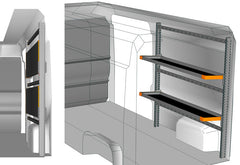 RAFT AUTO LIGHT SHELF PEUGEOT BOXER 2014