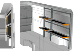 RAFT AUTO LIGHT SHELF CITROEN JUMPER 2014