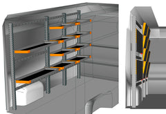 RAFT AUTO LIGHT SHELF CITROEN JUMPER 2014