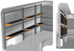 RAFT AUTO LIGHT SHELF OPEL MOVANO 2021