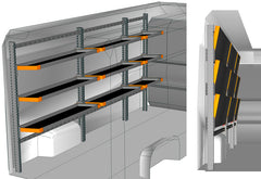 RAFT AUTO LIGHT SHELF CITROEN JUMPER 2014