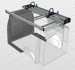 PORTBAGAJ SI SUPORT DE SCARA DACIA DOKKER
