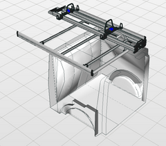 PORTBAGAJ SI SUPORT DE SCARA MERCEDES BENZ CITAN 2012