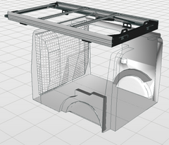 PORTBAGAJ SI SUPORT DE SCARA RENAULT KANGOO