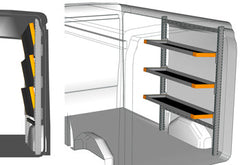 RAFT AUTO LIGHT SHELF FORD TRANSIT 2014
