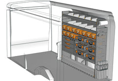 RAFT AUTO MOBILE FORD TRANSIT 2014