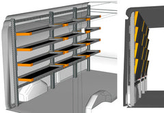 RAFT AUTO LIGHT SHELF FORD TRANSIT 2014