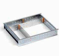 Carcasă din plastic cu divizori din metal (BOX 102)