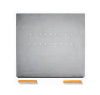 Divizor transversal din aluminiu D36374 pentru cadru