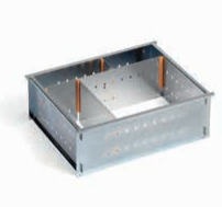 Carcasă din plastic cu divizori din metal (BOX 238)