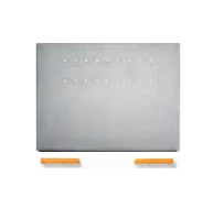 Divizor transversal din aluminiu D35374 pentru cadru