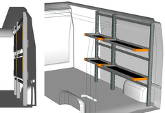 RAFT AUTO LIGHT SHELF RENAULT MASTER 2010