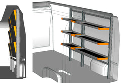 RAFT AUTO LIGHT SHELF RENAULT MASTER 2010