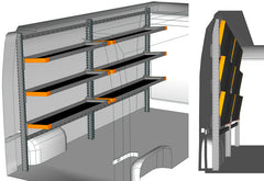 RAFT AUTO LIGHT SHELF RENAULT MASTER 2010