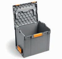 Carcasă din plastic cu divizori din metal (BOX 374)